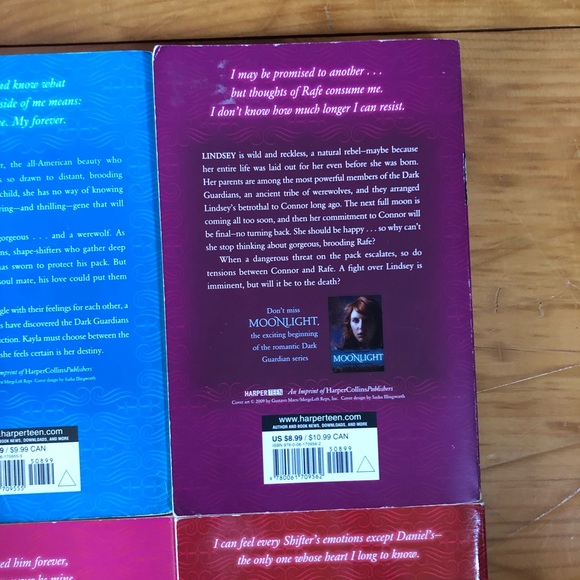 Dark Guardian Series Rachel Hawthorne Complete Set Werewolf Romance Teen YA - Picture 9 of 12